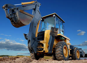 Septic tank excavating