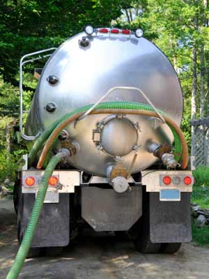 Septic tank maintenance